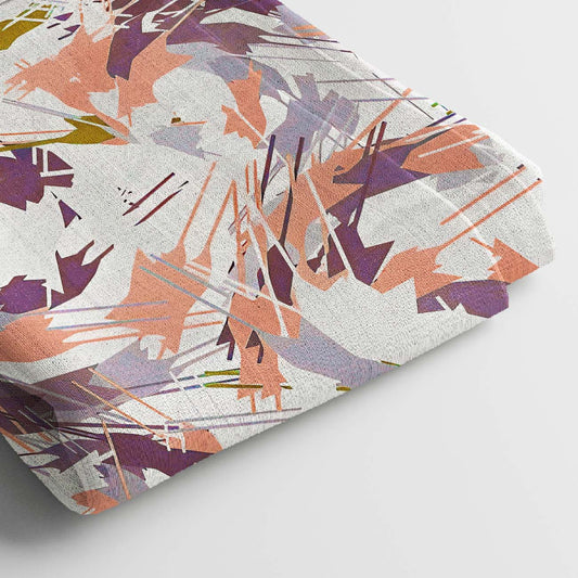 Rayon Digital Print Fabric | 5 Meter, 44 Width, Unstitched Dress Material, Poly Blend