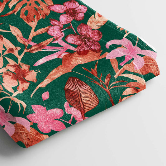 Rayon Digital Print Fabric | 5 Meter, 44 Width, Unstitched Dress Material, Poly Blend