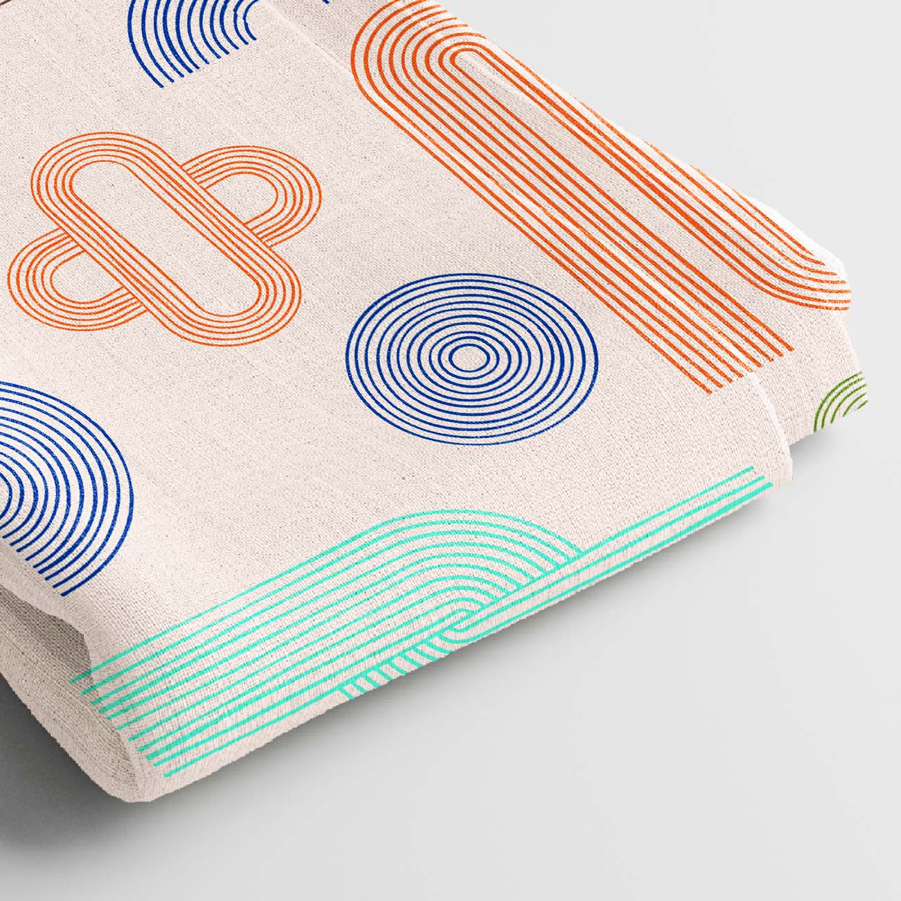 Rayon Digital Print Fabric | 5 Meter, 44 Width, Unstitched Dress Material, Poly Blend