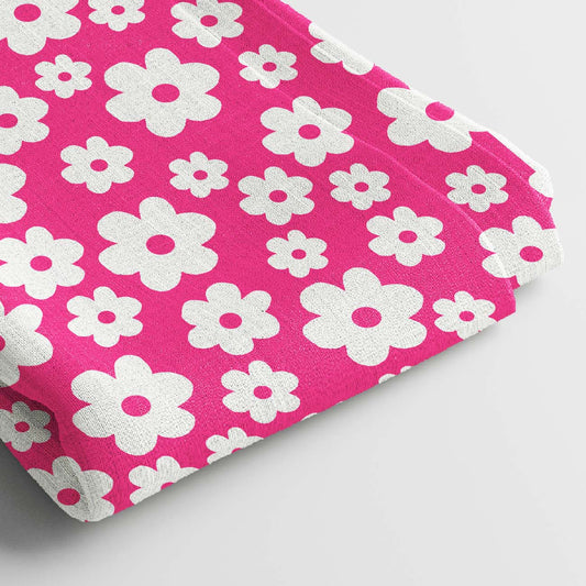 Rayon Digital Print Fabric | 5 Meter, 44 Width, Unstitched Dress Material, Poly Blend