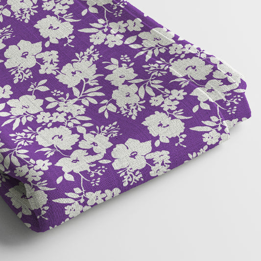 Poly Cotton Digital Printed Fabric, Soft & Lightweight, For Women's Clothing