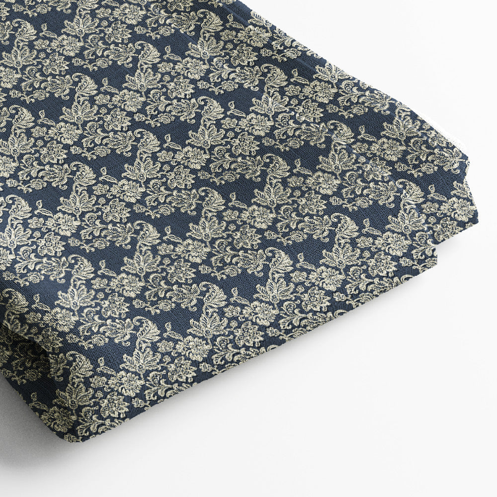 Pure Linen Digital Print Fabric | 5 Meter, 44" Width, Unstitched