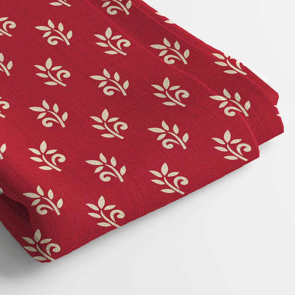Pure Linen Digital Print Fabric | 5 Meter, 44" Width, Unstitched