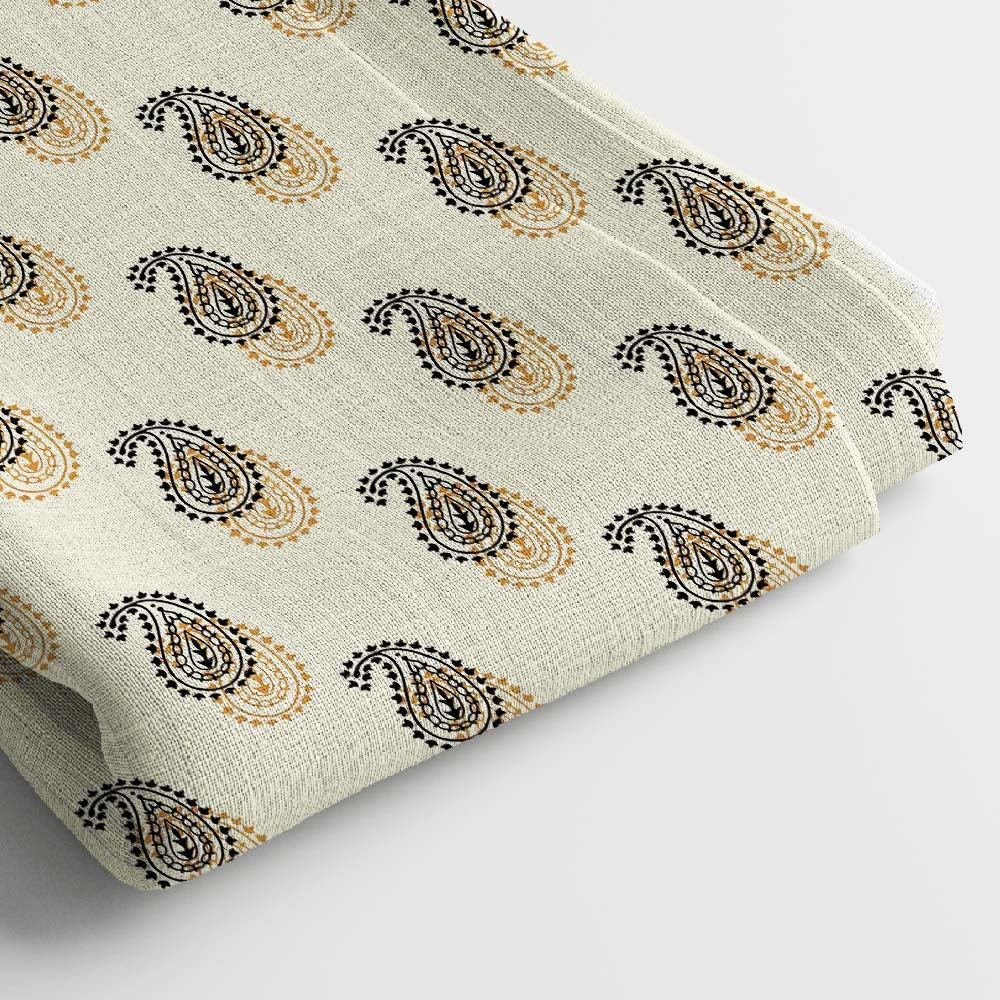 Kota Doria Digital Print Fabric | 5 Meter, 44" Width, Unstitched