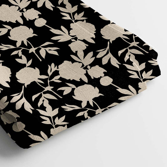 Pure Linen Digital Print Fabric | 5 Meter, 44" Width, Unstitched