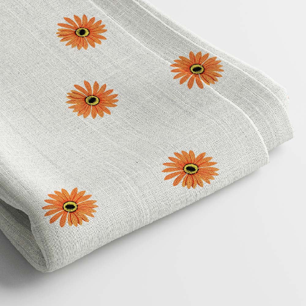 Kota Doria Digital Print Fabric | 5 Meter, 44" Width, Unstitched