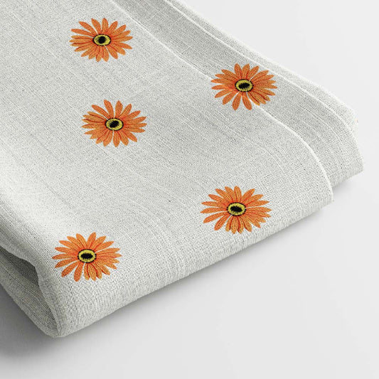 Kota Doria Digital Print Fabric | 5 Meter, 44" Width, Unstitched