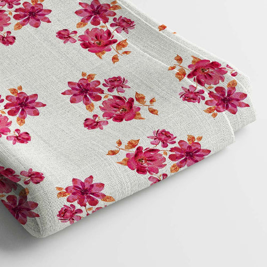 Georgette Digital Print Fabric | 5 Meter, 44" Width, Unstitched Dress Material