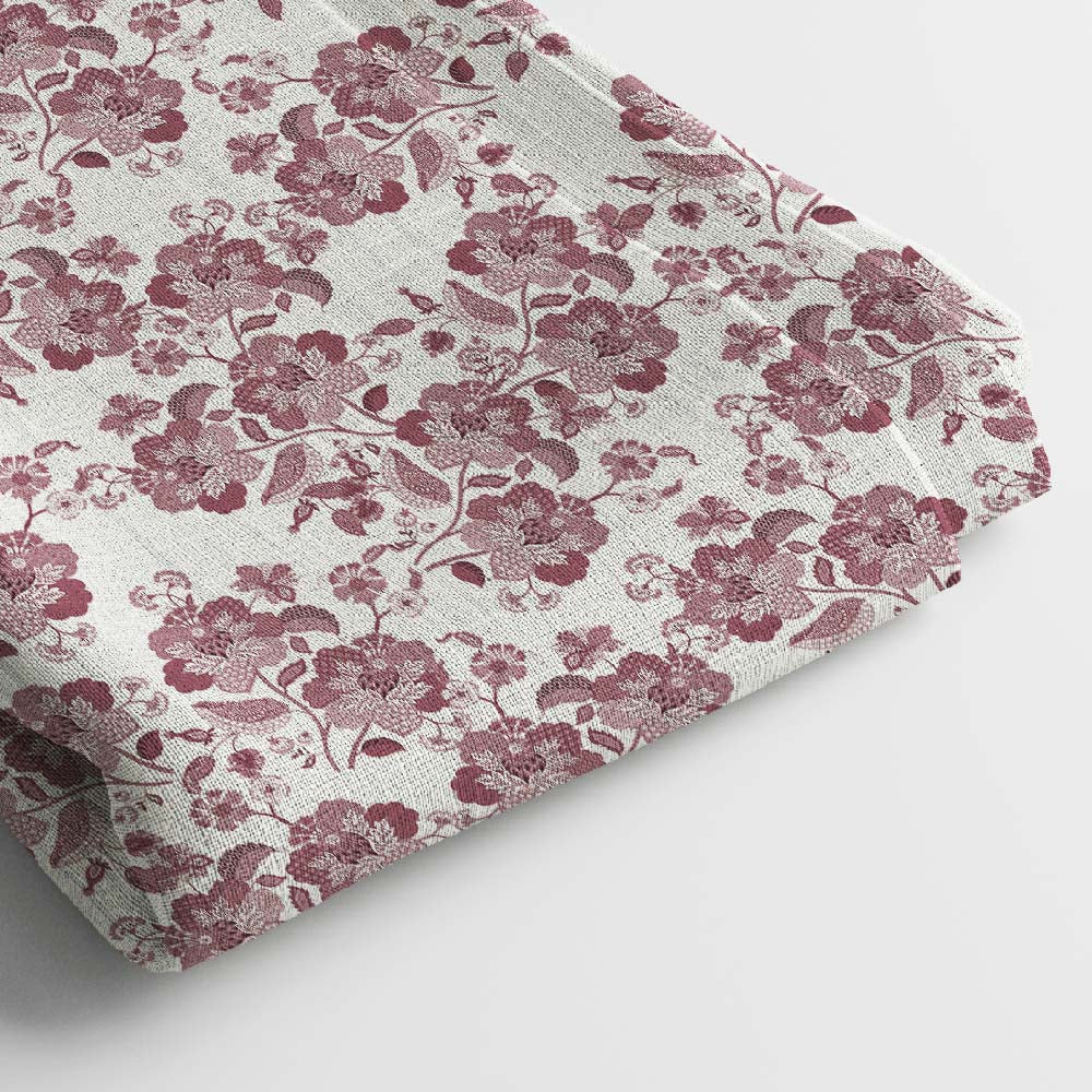 Kota Doria Digital Print Fabric | 5 Meter, 44" Width, Unstitched