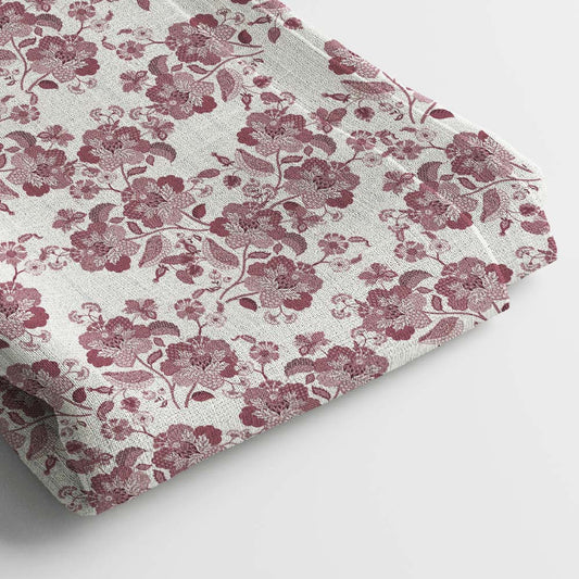 Kota Doria Digital Print Fabric | 5 Meter, 44" Width, Unstitched