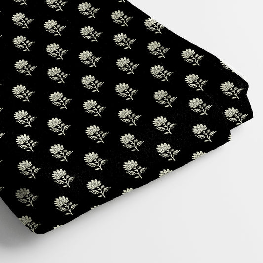 Linen Digital Print Fabric | 5 Meter, 44" Width, Unstitched