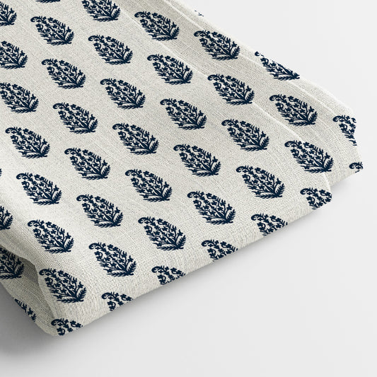 Linen Digital Print Fabric | 5 Meter, 44" Width, Unstitched
