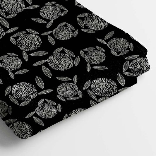 Crepe Digital Print Fabric | 5 Meter, 44" Inches, Unstitched