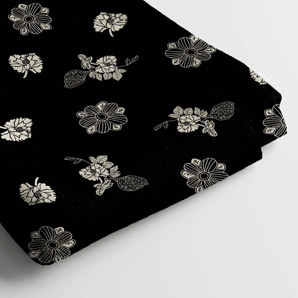 Crepe Digital Print Fabric | 5 Meter, 44" Inches, Unstitched