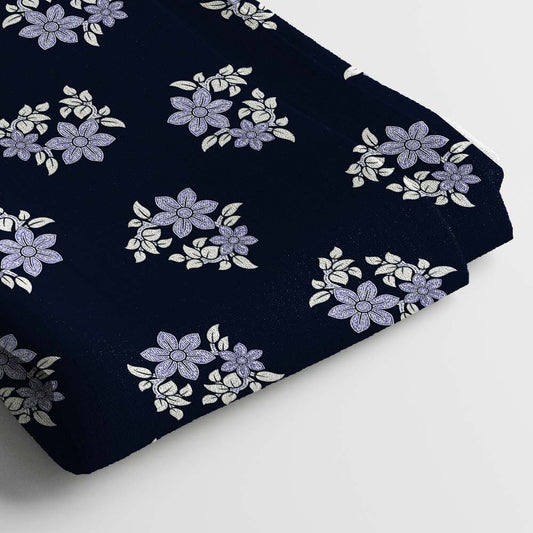 Rayon Digital Print Fabric | 5 Meter, 44" Width, Unstitched