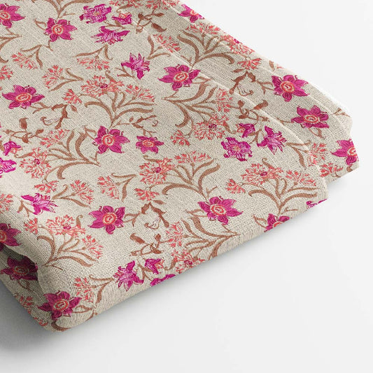 Rayon Digital Print Fabric | 5 Meter, 44" Width, Unstitched