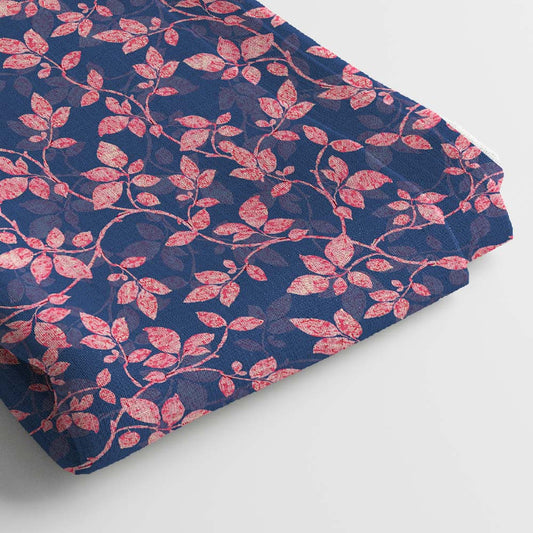 Rayon Digital Print Fabric | 5 Meter, 44" Width, Unstitched