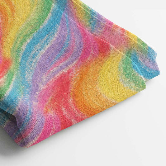 Rayon Digital Print Fabric | 5 Meter, 44" Width, Unstitched