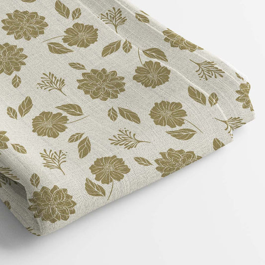 Muslin Digital Printed Fabric | 5 Meter, 44" Width, Unstitched