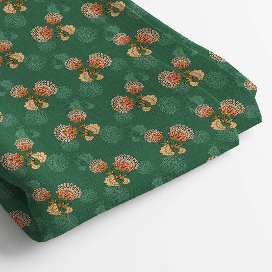 Muslin Digital Printed Fabric | 5 Meter, 44" Width, Unstitched