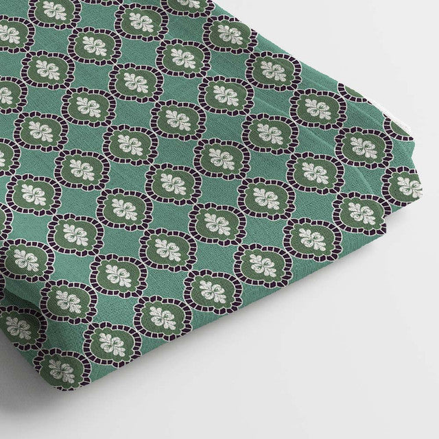 Muslin Digital Printed Fabric | 5 Meter, 44" Width, Unstitched
