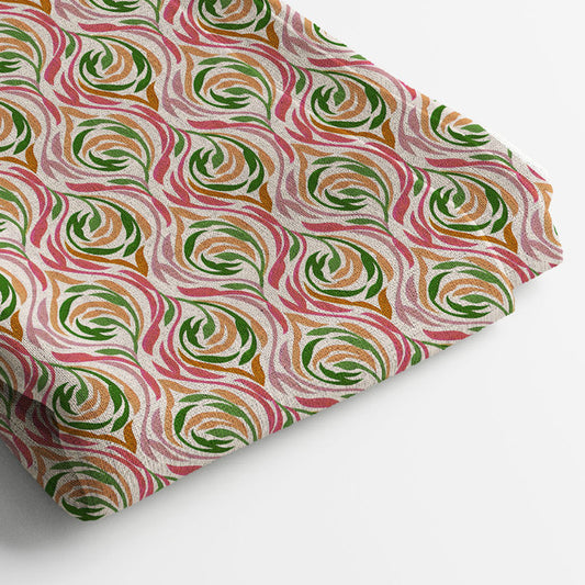 Muslin Digital Printed Fabric | 5 Meter, 44" Width, Unstitched