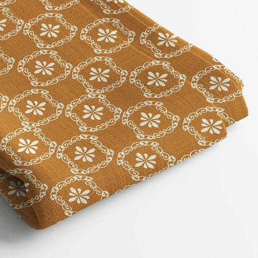 Muslin Digital Printed Fabric | 5 Meter, 44" Width, Unstitched