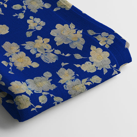 Georgette Digital Print Fabric | 5 Meter, 44" Width, Unstitched Dress Material