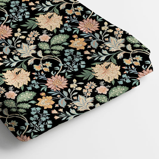 Kota Doria Digital Print Fabric | 5 Meter, 44" Width, Unstitched