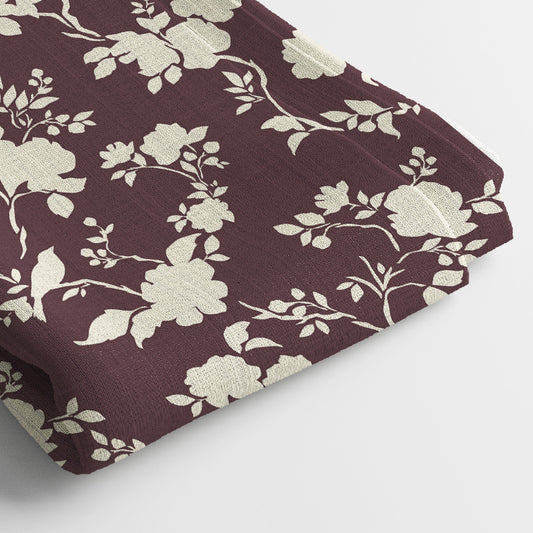 Kota Doria Digital Print Fabric | 5 Meter, 44" Width, Unstitched