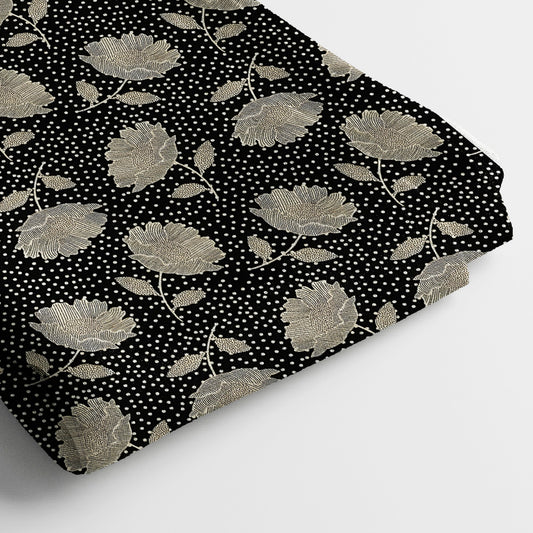 Kota Doria Digital Print Fabric | 5 Meter, 44" Width, Unstitched