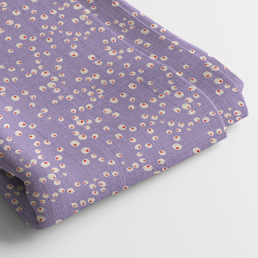 Kota Doria Digital Print Fabric | 5 Meter, 44" Width, Unstitched