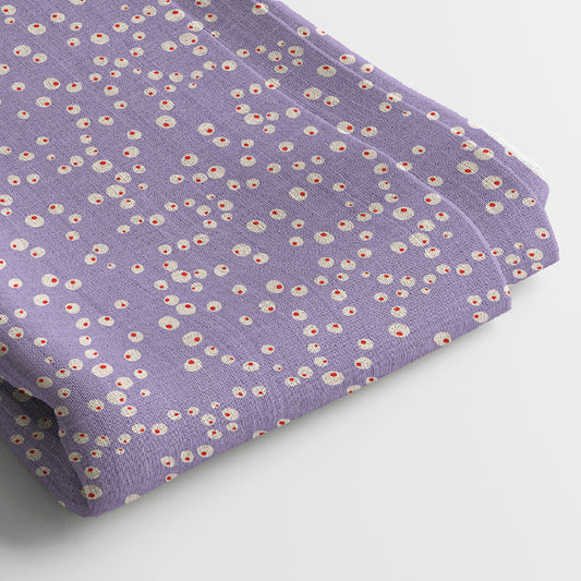 Kota Doria Digital Print Fabric | 5 Meter, 44" Width, Unstitched
