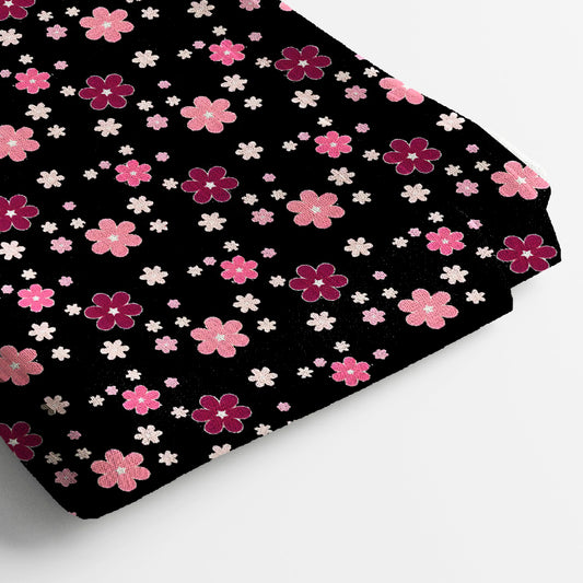 Georgette Digital Print Fabric | 5 Meter, 44" Width, Unstitched Dress Material