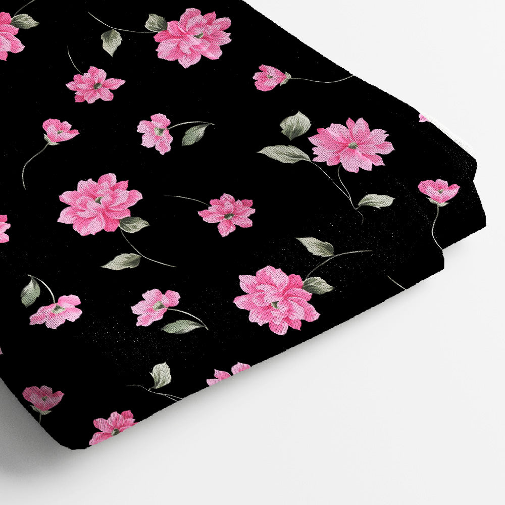 Georgette Digital Print Fabric | 5 Meter, 44" Width, Unstitched Dress Material