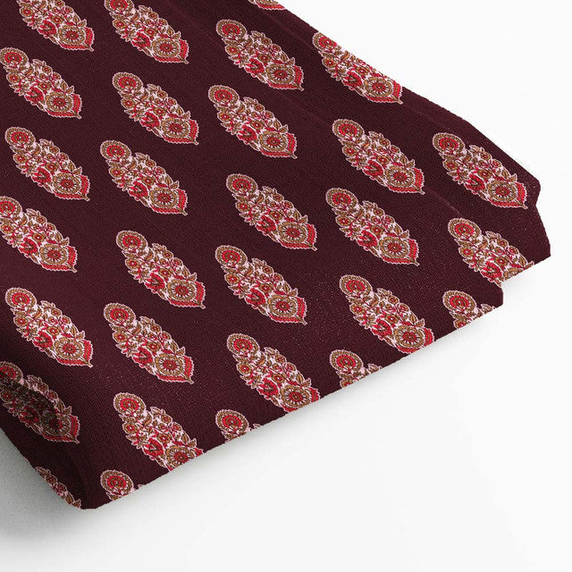 Rayon Digital Print Fabric | 5 Meter, 44" Width, Unstitched