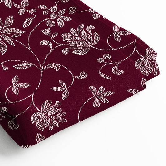Rayon Digital Print Fabric | 5 Meter, 44" Width, Unstitched