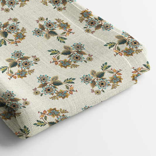 Rayon Digital Print Fabric | 5 Meter, 44" Width, Unstitched