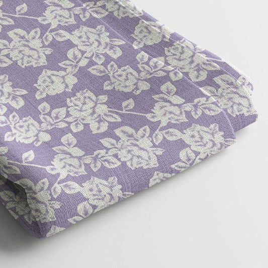 Crepe Digital Print Fabric | 44 Inches, Unstitched - Arihant Creations