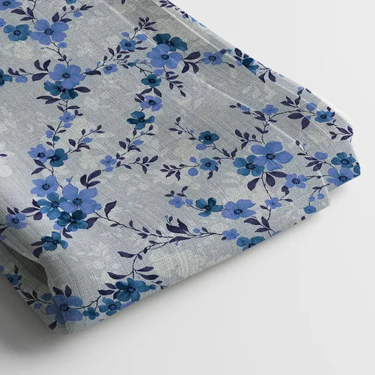 Poly Cotton Digital Printed Fabric, Soft & Lightweight, For Women's Clothing - Arihant Creations