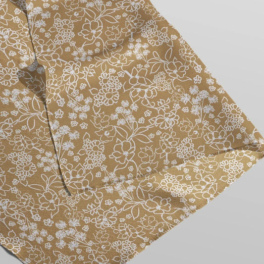 Japan Satin Digital Print Fabric | 44 Inches, Unstitched - Arihant Creations