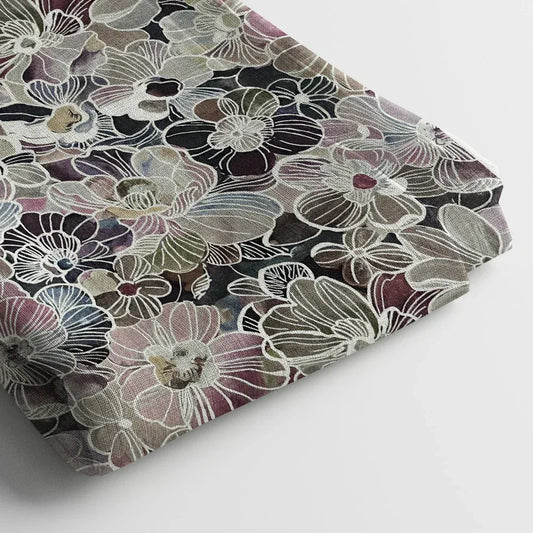 Poly Cotton Digital Printed Fabric, Soft & Lightweight, For Women's Clothing - Arihant Creations