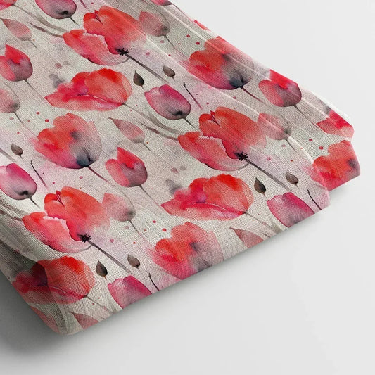 Poly Cotton Digital Printed Fabric, Soft & Lightweight, For Women's Clothing - Arihant Creations