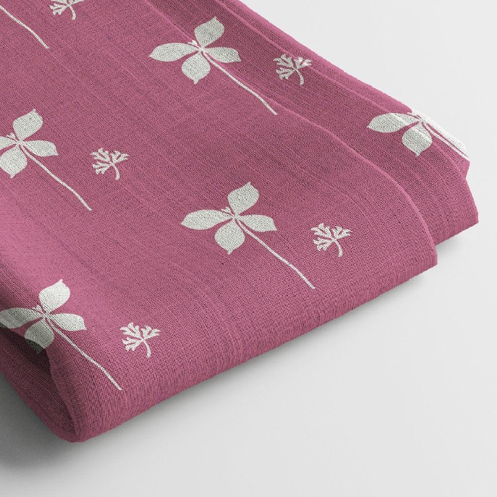 Linen Digital Print Fabric | 44 Inches, Unstitched - Arihant Creations