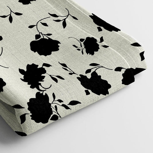 Linen Digital Print Fabric | 44 Inches, Unstitched - Arihant Creations