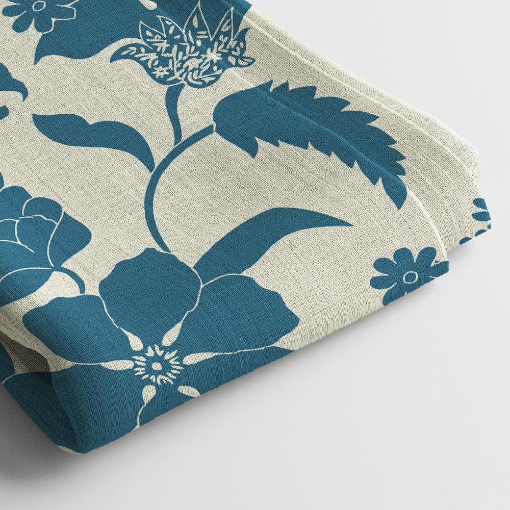 Linen Digital Print Fabric | 44 Inches, Unstitched - Arihant Creations