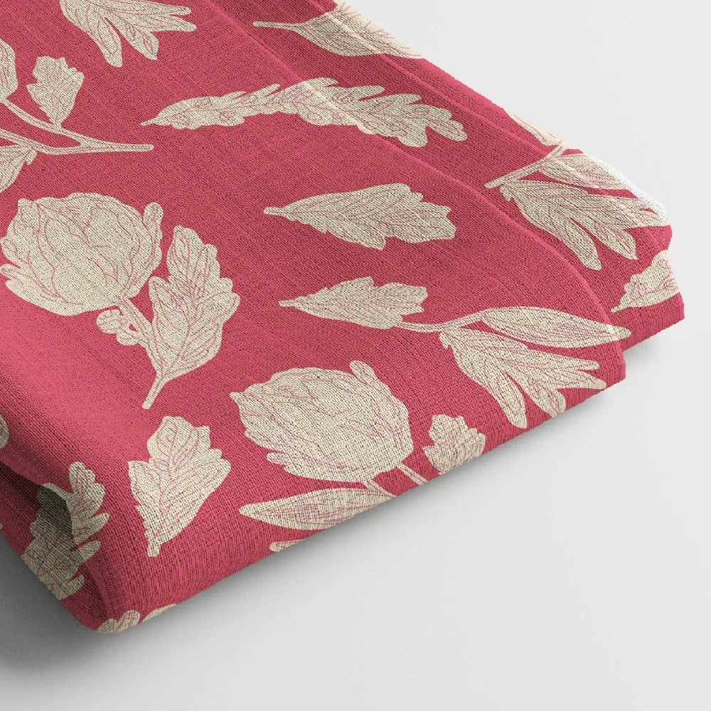 Poly Cotton Digital Printed Fabric | 44 Inches , Unstitched - Arihant Creations