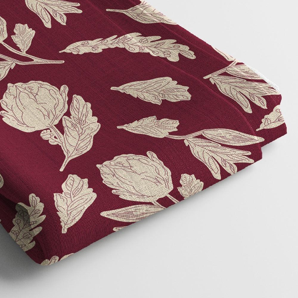 Poly Cotton Digital Printed Fabric | 44 Inches , Unstitched - Arihant Creations