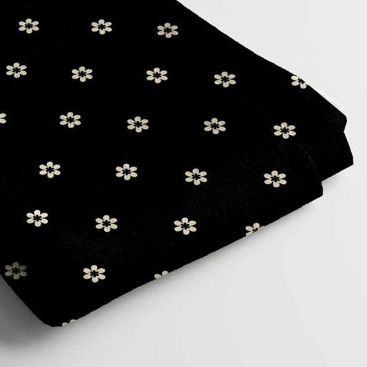 Poly Cotton Digital Printed Fabric | 44 Inches , Unstitched - Arihant Creations