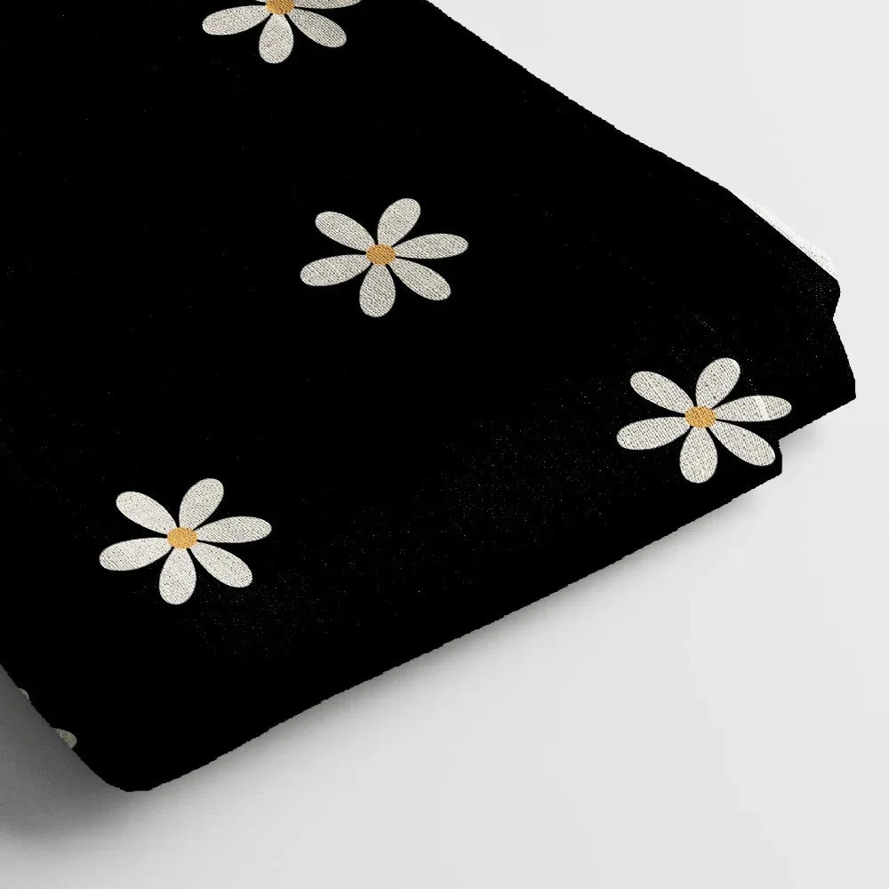 Linen Digital Print Fabric | 44 Inches, Unstitched - Arihant Creations